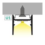 stk 2 a s�t profil alu f u1 montagebeslag dioflex