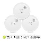 hvid 3-pak r 10 gdetektor r tilslutningsbar s dl tr alecto