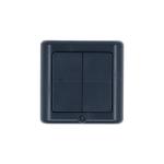 Shelly BLU Wall Switch 4 ZB DK til LK FUGA, koksgr, trdlst Zigbee batteritryk