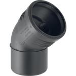 Geberit Silent PP bøjning 45 grader Ø 50 mm