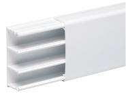 Ol50 minikanal 25x60 3 rum hvid pvc