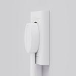 mm 18 kun hvid 250v 13a jord uden stikprop flad ultra k norm