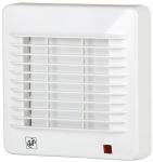 S&P EDM 100 CVM Hvid, Vinduesmodel med snoretræk, glimlampe & automatisk lukke, 155x155mm ø98mm (VMZ)