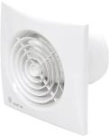 S&P Silent 100 CHZ Hvid, Fugtstyret Ventilator med hygrostat og timer, 158x158mm ø99mm (CHZ=CHRZ)