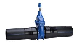 Ventil M/pe Rør 160mm