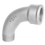 nippel muffe lang 90gr bøjning galvaniseret 2