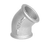 muffe muffe 45gr vinkel galvaniseret 2 1 2