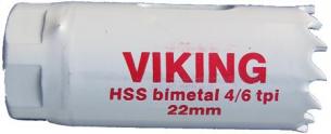 Viking hulsav 14mm Bi Metal - leveres uden holder