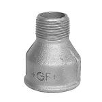 Billede af Georg Fischer spidsmuffe sort 1/4 - 1/8'' muffe - nippel