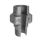 Billede af Georg Fischer union sort 3/8'' muffe-nippel