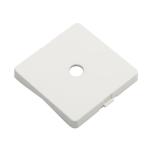 hvid firkantet lampeudtag f fuga d�ksel