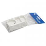 gn-pak hvid rund 1 og flade 2 m se 3-stikd