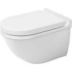 wondergliss og montering skjult med 370x620mm 6ltr vgtoilet 3 starck duravit