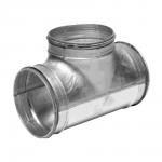 Ventilation T stykke - Ø 160 mm x Ø 100 mm
