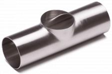 Mejeri t-stykke ds kort 4404 satin 63,5x1,6 mm
