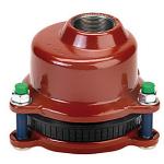 GF MULTI JOINT 3207 Plus slutmuffe kobling med gevind i top DN50 X 1.1/2´´. 46-71 mm. Trækfast. A4 bolte. Duktiljern billede