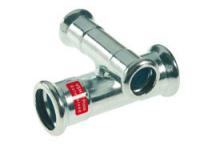 Vsh kryds muffe/muffe 22x18x22x18 mm fz