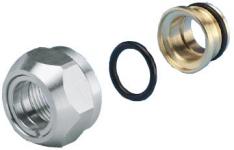 Pettinaroli forskruning sæt 15 mm/3/4 til cu