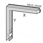 Vinkel lodret 0,36m 160a-400a