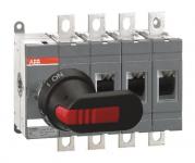 Lastafbryder 200a 4 polet med drejegreb ot200e04p