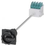 Nødafbryder 3 polet 16a7,5kw sort greb 3ld2013-0tk51