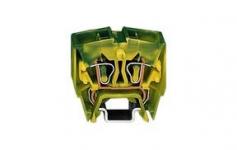 Wago Skinnemonteret 4-leder mini kl 2,5mm2 pe