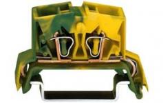 Wago PE-busstik 4-leder 2,5 mm2 gul-grøn (264-737)