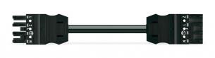 Mellemkabel 4x1,5mm2,hun/han4m hvid