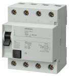 Siemens HPFI relæ 125A 3 polet + N 30mA 0,03A, fejlstrømsafbryder