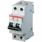 Automatsikring b 40a 2-polet b-karakteristik brydeevne 10ka 230/400v ac 35mm bred s202m-b40