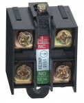Kontaktelement no+nc slow guld