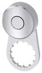 Sirius arm for position switch 3se52 rustfrit stål arm 21 mm lang plastik roller