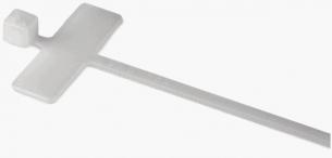 Kabelbinder it18r 100x2,5 med opmærkningsplade
