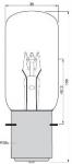 Lanternelampe 24v 50cd p28s