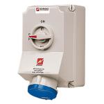 Cee stikkontakt 3 polet 63a 230v ip44