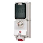 Cee stikkontakt 5 polet 32a 400v ip67 5638a