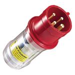 Cee fasefølge/fejl viser 4 polet 32a 440v ip44