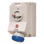 Cee stikkontakt 4 polet 63a 230v ip44