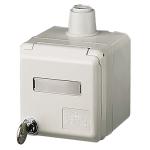 Cee stikdåse udvendig 4 polet 32a 400v ip44 4168