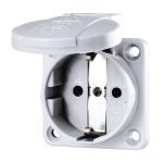 Schuko appliance udtag 3 polet 16a 230v blå d 11030
