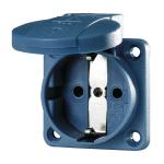 Cee appliance udtag 3 polet 16a 230v blå d