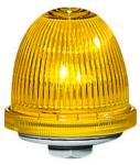 Blinklampe 240v ac gul ovolux x 240