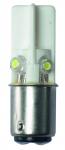 Led lyskilde 240v ac ba15d - hvid