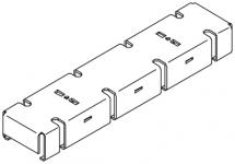 Afdækning skinne holder 0880-0200