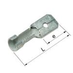 Uisoleret spadestik b2507h 1,5-2,5mm2 6,3x0,8