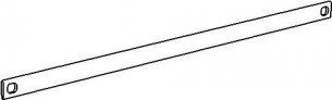 Tabula skinne b250 3m vandret