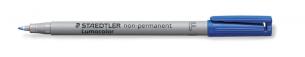 Ohp-pen lumocolor blå f 0,6mm 316-3 non-permanent 1 stk