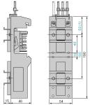 Strømaftager 3f+n 25a ak5pa242