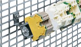 Holder for din-skinne 2 styk