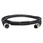 Jumperkabel pur m12 4-pin han/hun lige 2 meter